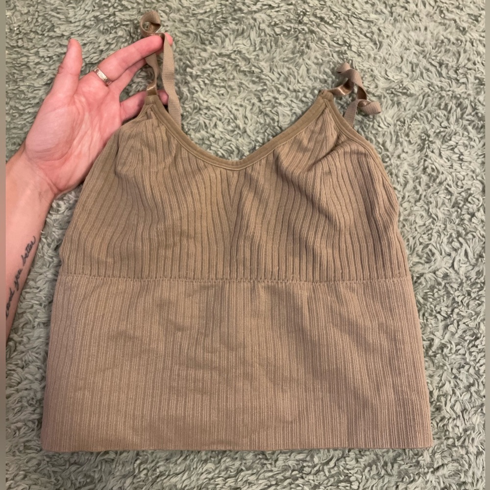 Brown Workout Top / Bralette